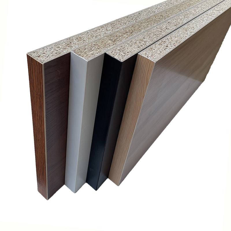 定制25厚实木颗粒板 办公桌面 上墙餐H桌置物架 衣柜隔板环保 无