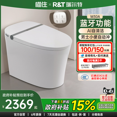 瑞尔特轻智能马桶AI自清洁M30A