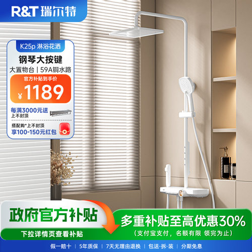 瑞尔特K25P淋浴花洒套装