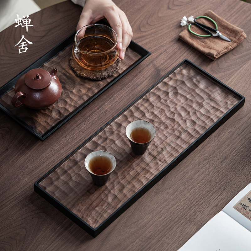 胡桃木茶盘家用干泡盘茶壶托