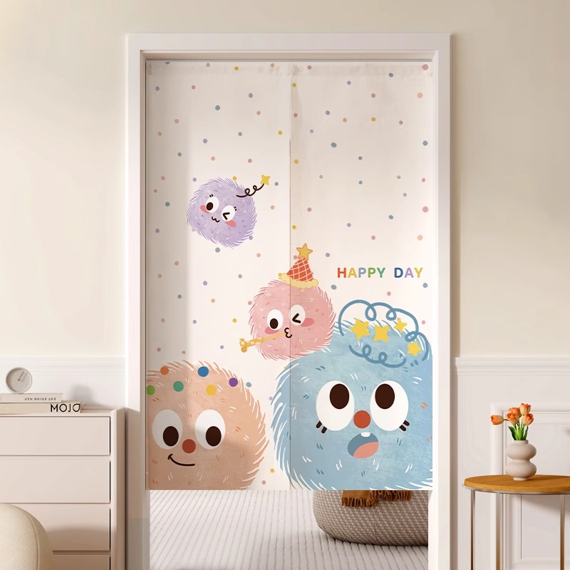 门帘隔断帘卧室定制家用免打孔