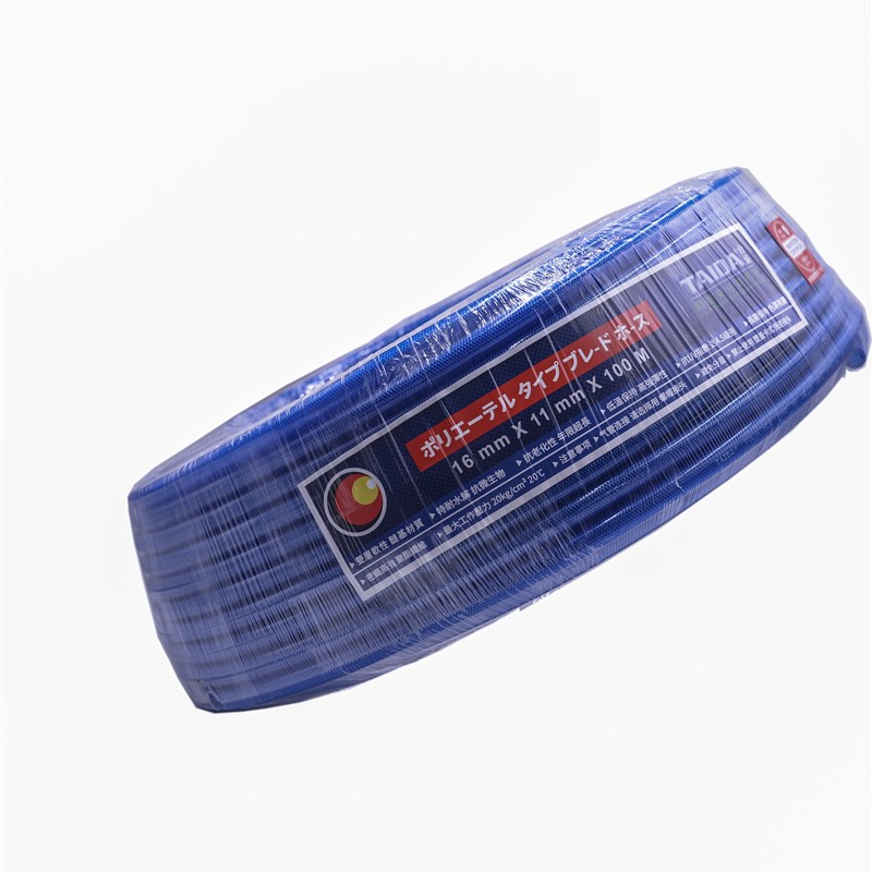 台达新同力PU聚氨酯聚醚包夹纱气管8*5耐高压耐水解10*6.5管4612