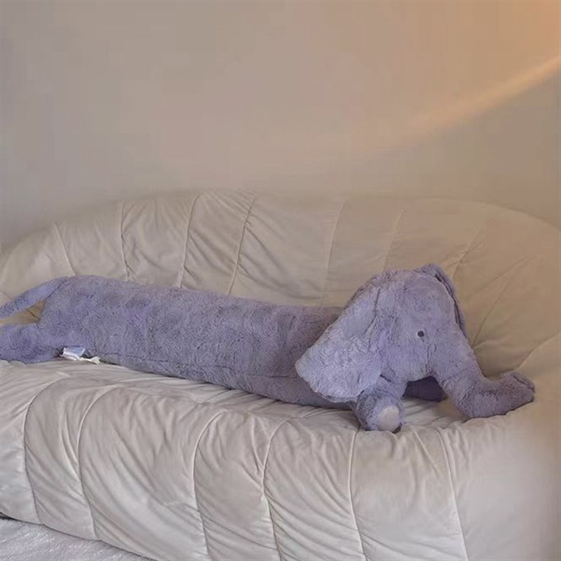 出走大象抱枕女生睡觉长条枕床头靠垫靠枕午睡枕睡觉夹腿抱枕腰枕
