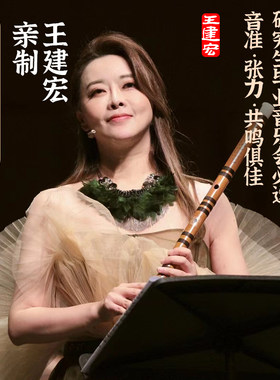 风雅宫王建宏风逸(珍品)专业演奏/学习 竹笛/横笛 接铜/整支