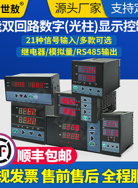 SA/A-A002双回路显示控制仪表调温控器变送表温度报警2通道测控仪