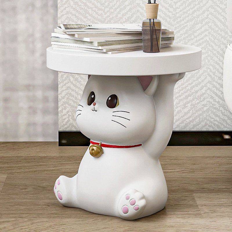 卡通换鞋凳家用玄关进门口置物坐凳子客厅落地大摆件可爱家居饰品