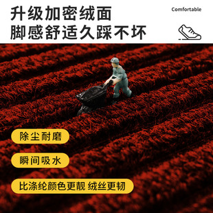 豪宅入户门地垫商用酒店商场地毯防滑进门家用高级室外门口脚垫