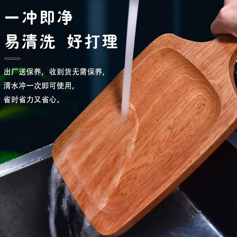 牛排餐盘披萨板商用木质托 托盘战 斧pizza饼底托 托摆盘芝士