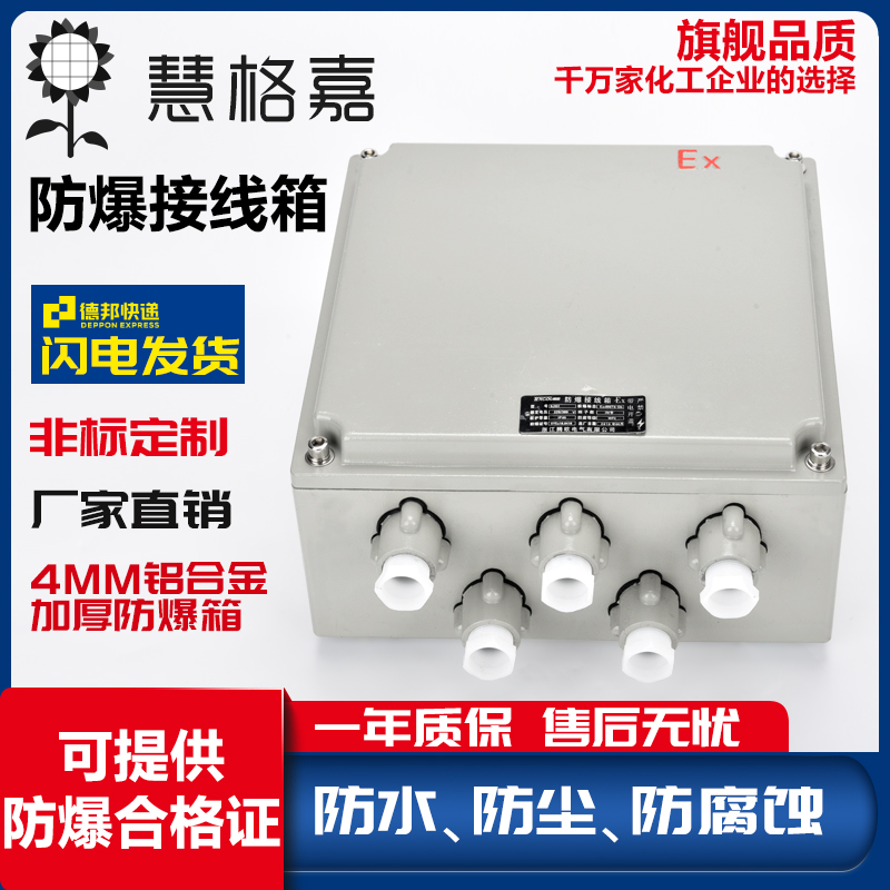 BJX防爆配电箱接线箱300*400控制箱动力箱配电柜监控仪表箱增安型