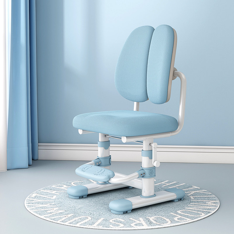 儿童学习椅可升降调节矫正坐姿靠背凳子家用写字椅小学生书桌椅子