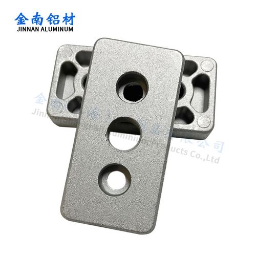 4080铝型材配件端面连接板连接块4080铝材脚轮脚杯调节脚支撑底板