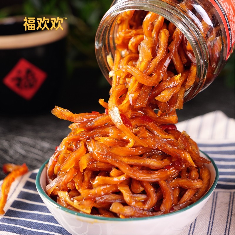 福欢欢木瓜丝酱菜下饭菜孙大婶