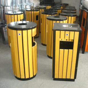 不会开裂的塑木垃圾桶厂家，质量上乘，经久内用，环保垃圾桶厂家