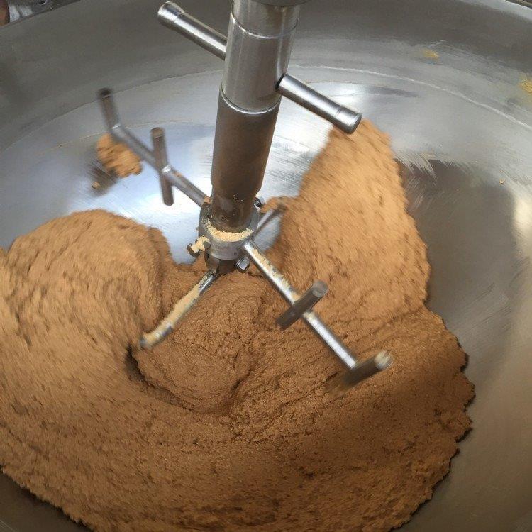 学校全自动行星搅拌炒锅火锅酱料行星炒料机商用自动炒菜锅