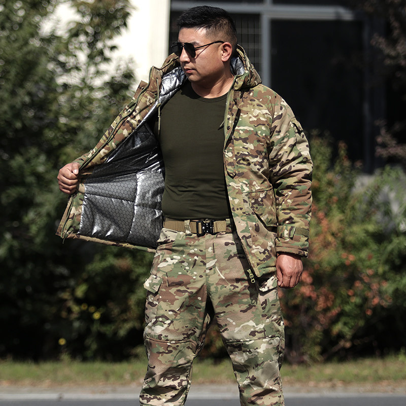 G8热反迷彩棉服冬季加厚保暖迷彩服套装男户外战术服中长防刮耐磨,户外/登山/野营/旅行用品,作训外套/套装/野战套装,淘宝优惠券,粉丝福利购,淘宝优惠卷