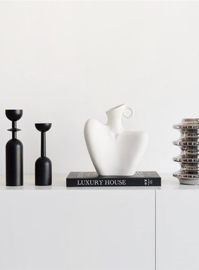 高级感现代意式摆件软装饰工艺品样板间轻奢酒柜个性艺术客厅摆设