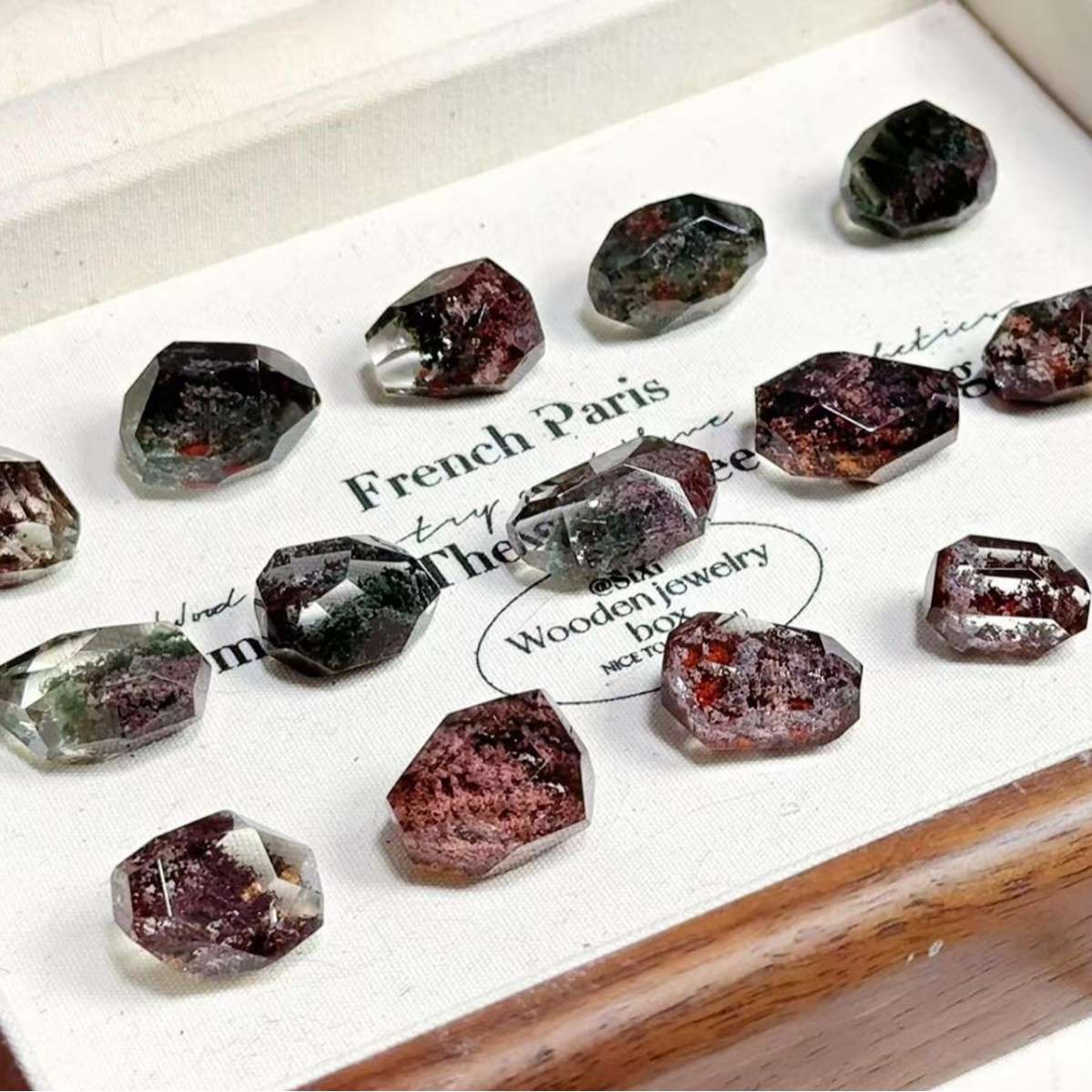 跨境热销天然金云母随形紫水晶原石切割打磨紫水晶原石家居桌面摆