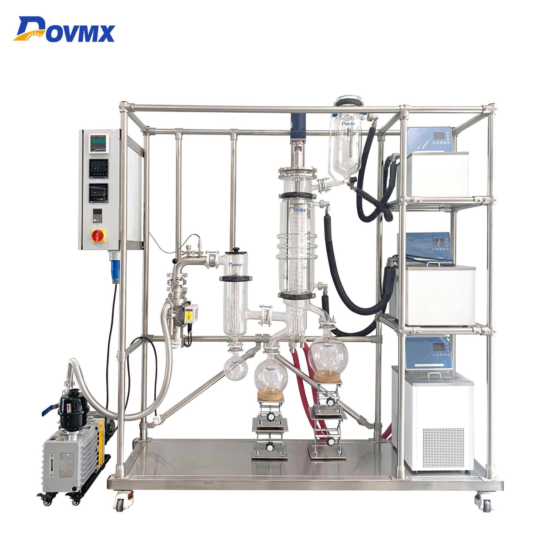 厂家直销上海短程分子蒸馏FMD-1500.25平方蒸发面积