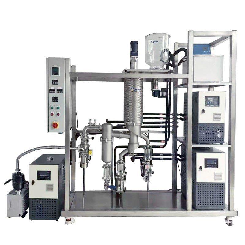 实验室蒸馏仪自动进出料分子蒸馏器终身维护