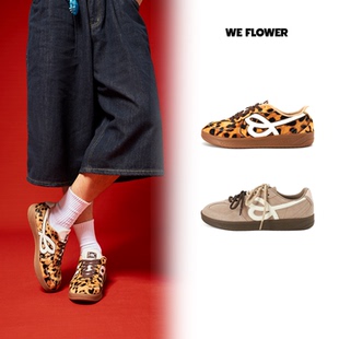 舒适百搭透气男女同款 复古德训鞋 Flower&HBD联名2025年新款