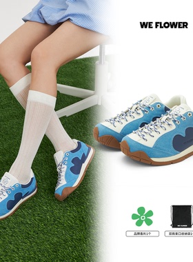 We Flower小花流浪鞋百搭男女款潮流百搭复古舒适休闲鞋