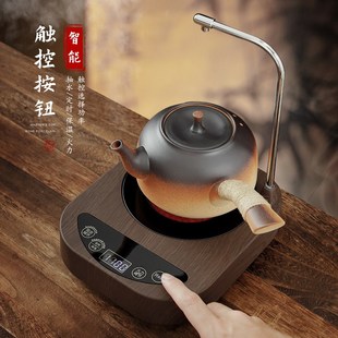 自动上水电陶炉煮茶器陶瓷壶泡茶小型一体家用烧水抽水迷你煮茶炉