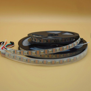 5V跑马灯WS2812b灯带内置ic酒吧麦爵士madrix编程幻彩LED流水灯条