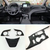 饰改装 八代凯美瑞内饰装 方向盘碳纤纹档把中控面板 21款 适用于18