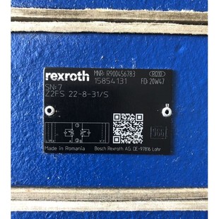 R900456783力士乐REXROTH节流阀德国原装 Z2FS22