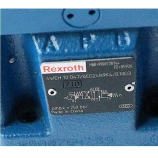 6EG24N9ETK4 德国REXROTH力士乐4WEH22K7X B10电液阀进口现货