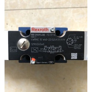 力士乐比例换向阀4WRAE10W60 G24K31 A1V订货号R900954088原装