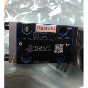 24F1力士乐高频响阀德国产原装 R901382369 4WRPEH6C5B40L