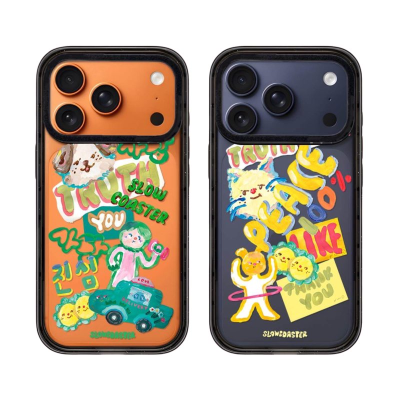 【PX＆FC】新款绿色涂鸦猫狗手机壳适用苹果17/16promax保护套iphone15/14pro/plus防摔13/12磁吸Magsafe可爱