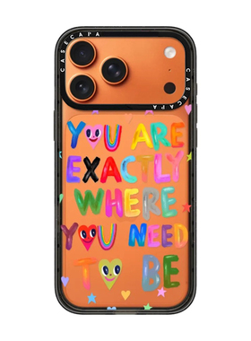 【PX＆FC】创意英文星宇橙色手机壳适用iphone17promax手机壳苹果16pro保护套15透明14plus防摔13磁吸12女11