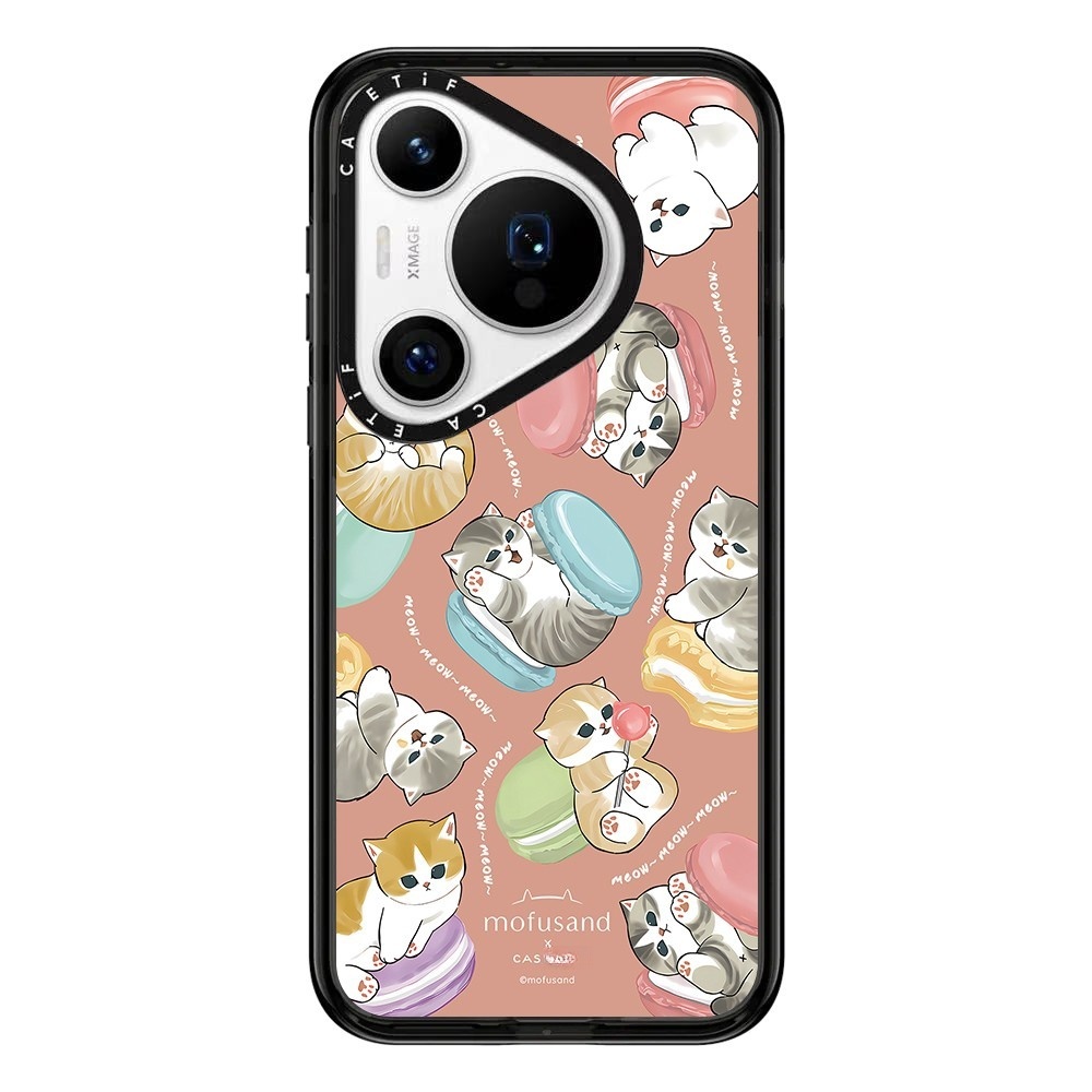 【PX＆FC】甜品猫咪卡通可爱适用华为Pocket2/Puar 70/Puar70Pro手机壳防摔个性时尚创意艺术全包女生