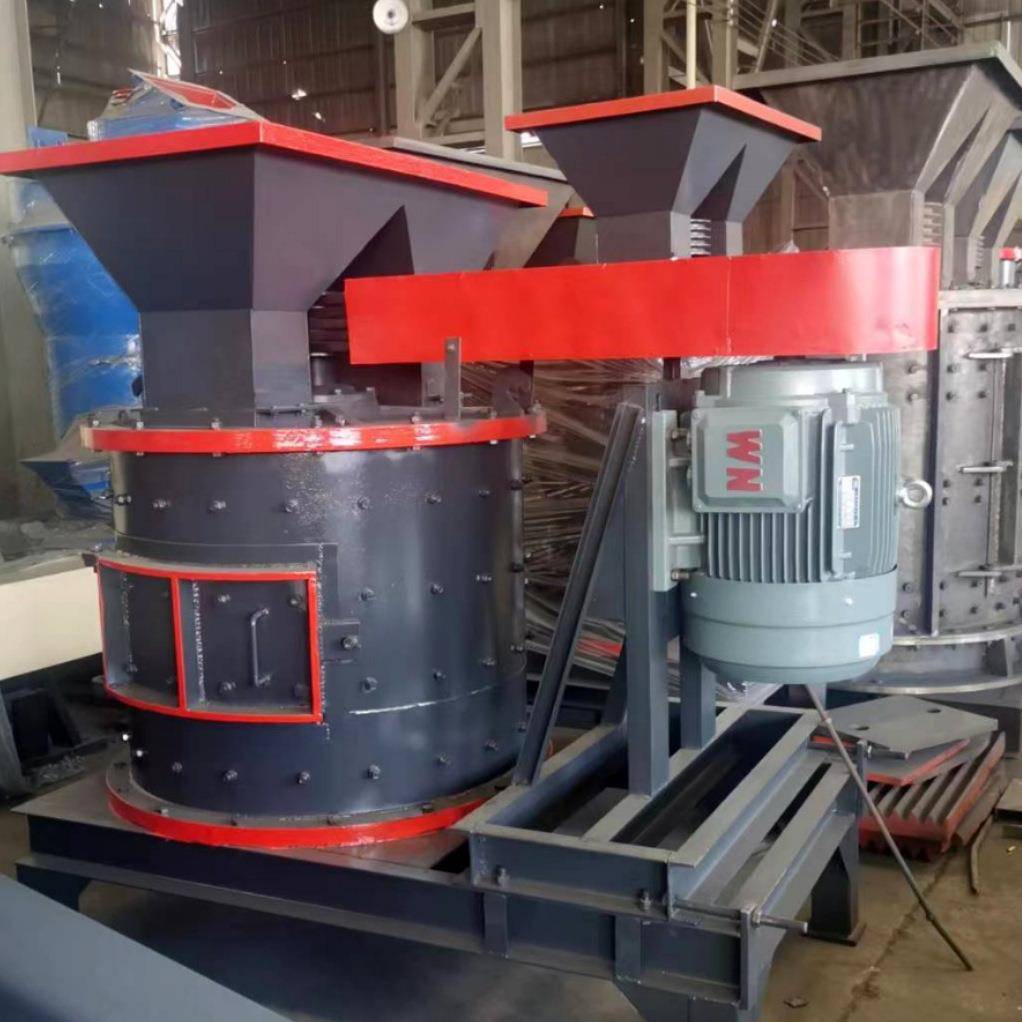 立轴式制砂机含水物料无筛不堵料高成品率PFL1000型复合式破碎机