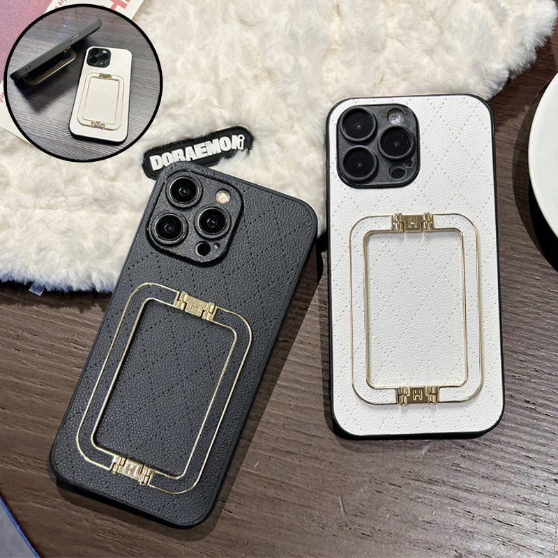 坎宁安适用于小米POCOF6PRO手机壳F6商务支架F5Pro菱格F5折叠式F4Gt男女F3桌面F2Pro便携F1小众f2保时尚护套