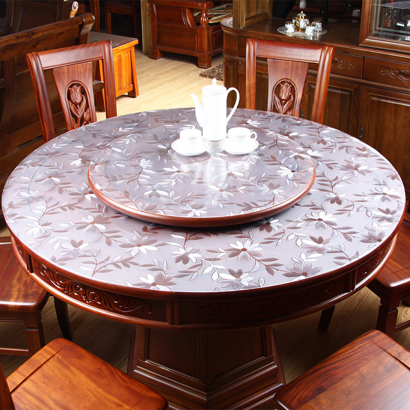 软玻璃圆桌桌布防水防油免洗pvc餐桌垫防烫隔热垫水晶板磨砂加厚,居家布艺,桌布,淘宝优惠券,粉丝福利购,淘宝优惠卷