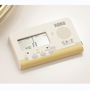 科乐格(KORG)CA-2白色通用调音器钢琴校音器二胡古筝琵琶提琴管