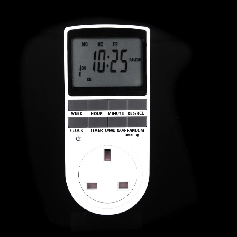英规智能电子定时器家用可程式定时插座创綦CQ-839UK