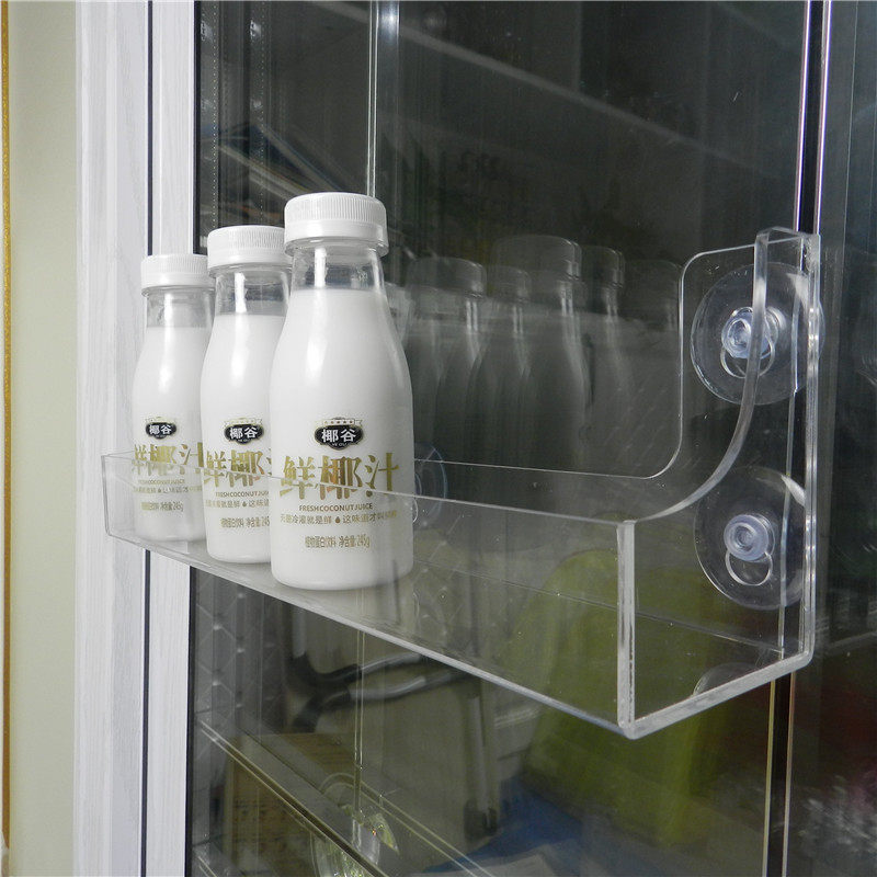 亚克力冰a箱吸盘挂架便利店保鲜柜饮料展示架拆装收纳盒冰箱置物,收纳整理,其他收纳盒,淘宝优惠券,粉丝福利购,淘宝优惠卷