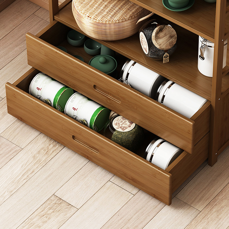 客厅茶室置物架子房间小收纳多层实木落地床头沙发U后书柜楠竹书,住宅家具,搁板/置物架/家用陈列架,淘宝优惠券,粉丝福利购,淘宝优惠卷