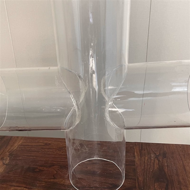 高透明亚克e力管有机玻璃圆柱筒直角弯管u型管定制加工各种异型管
