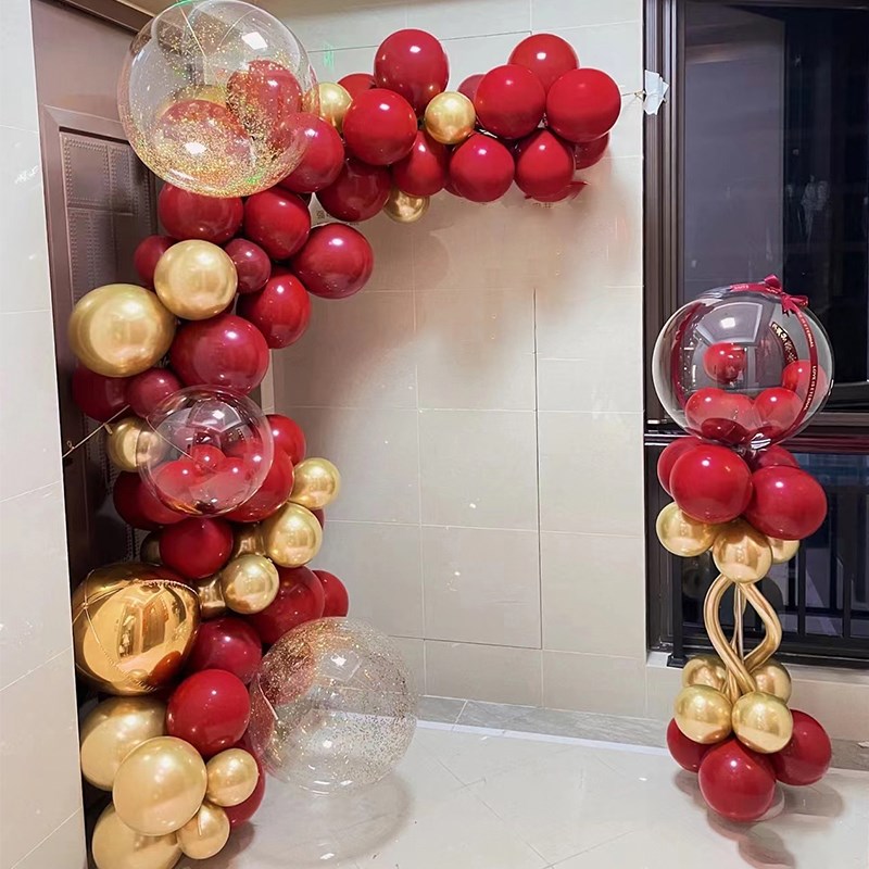 520情人节气球装饰p开业爱心立柱珠宝店铺门口活动氛围商场景布置