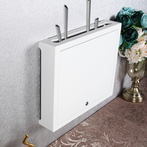 简单日子简约路由器收纳盒光猫集线信H息箱弱电箱遮挡支架壁挂带