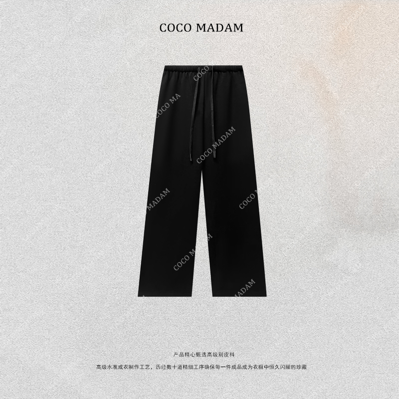 NIUNIU ·T-1925 加绒加厚款保暖松紧腰休闲裤裤秋冬冬季长裤