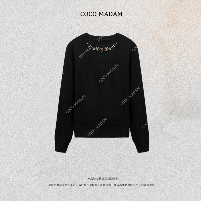 NIUNIU ·T-1669 秋冬新品时尚百搭圆领套头羊毛衫