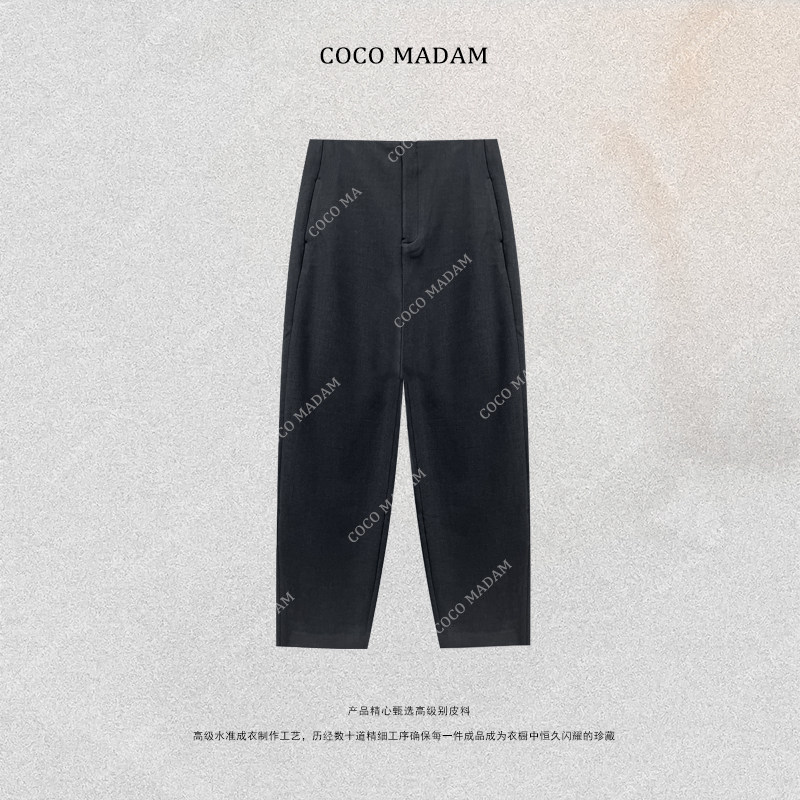 NIUNIU ·T-2221 高腰九分裤时尚气质小西裤