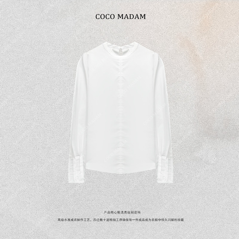 NIUNIU ·T-2252 早春新品时尚防衬衫长袖圆领衬衣休闲上衣