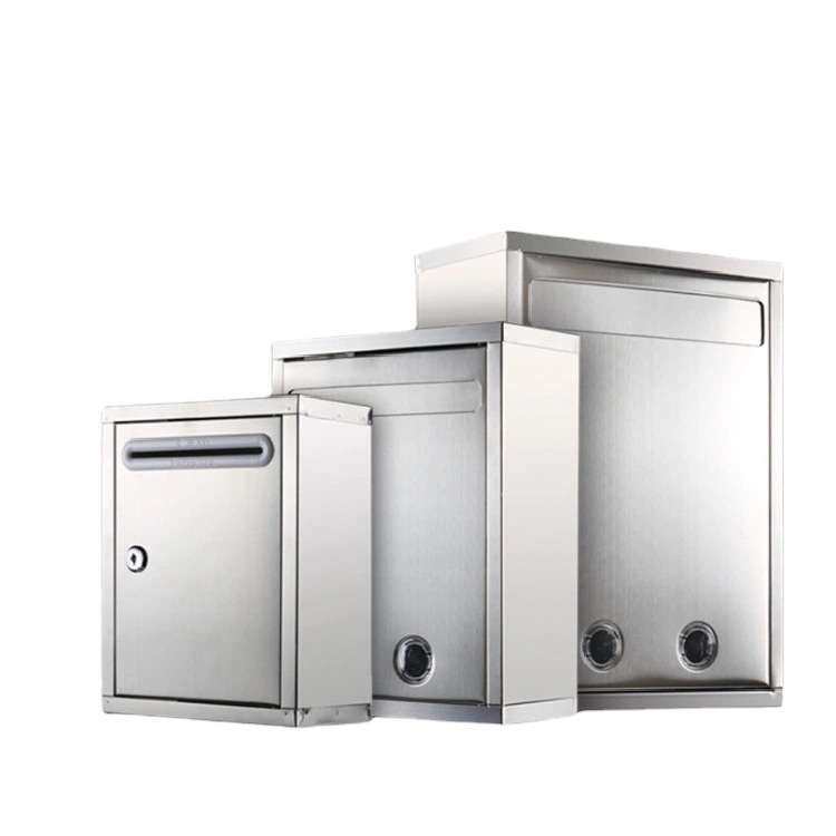 小区不锈钢信报箱 别墅落地式信箱 挂墙邮箱 邮筒 室外储物柜防雨,包装,电子元器件包装,淘宝优惠券,粉丝福利购,淘宝优惠卷